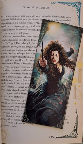 Marcapáginas Bellatrix Lestrange Harry Potter