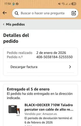 Taladro percutor Black+Decker 710W