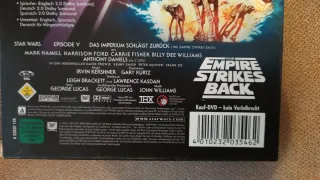 DVD Star Wars:El Imperio Contraataca Alemán ingles