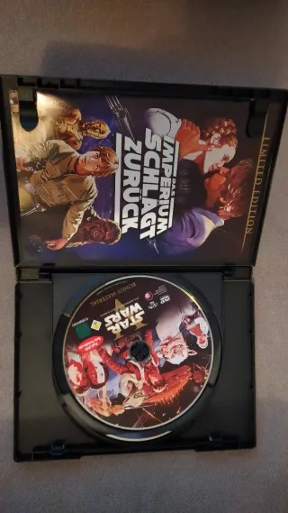 DVD Star Wars:El Imperio Contraataca Alemán ingles