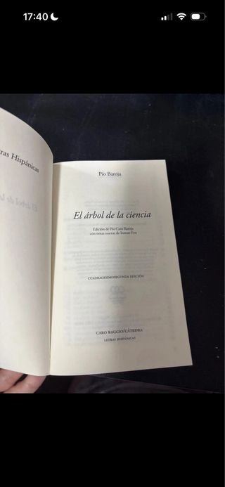 El árbol de la ciencia (Spanish Edition)