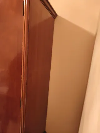 Armario antiguo caoba 4 puertas