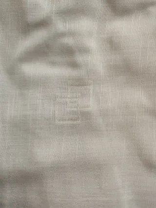 Cortinas de riel beige