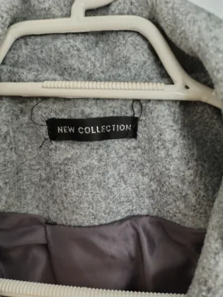 Abrigo italiano de paño gris