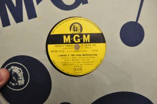 Lotto 8 dischi 78 giri bachelite grammofono '30