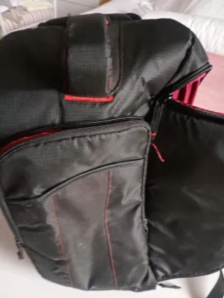 Bolso Mochila para Cámara Negro