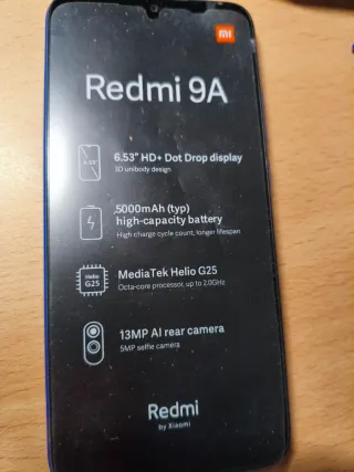 Xiaomi Redmi 9A Azul