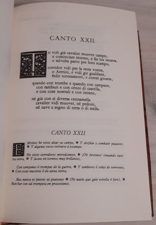 La Divina Comedia-Dante-Edición bilingüe numerada