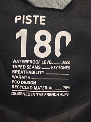 Chaqueta de nieve impermeable Wedze