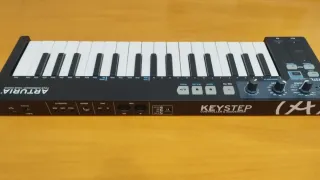 Teclado Arturia Keystep Negro MIDI