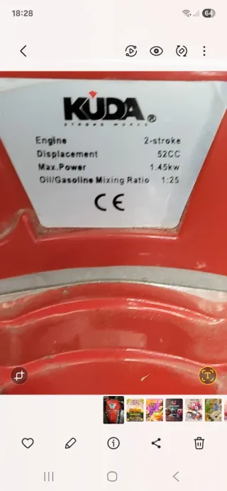 Desbrozadora gasolina