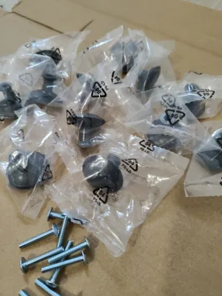 Tiradores Cómoda Hemnes Ikea Negros