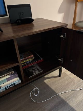 Mueble TV madera marrón