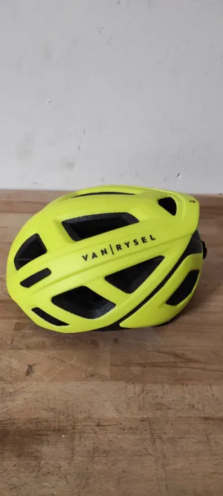 Casco Bicicleta Van Rysel Amarillo