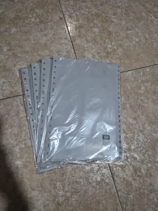 Separadores de índice alfabético