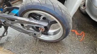 Cerchioni completi di gomme kawasaki 750