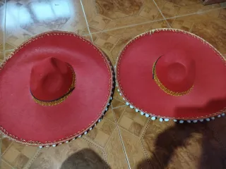 Sombrero Mexicano Rojo