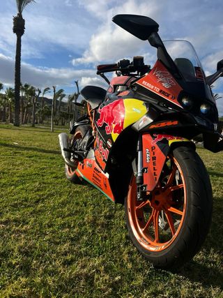 KTM RC125 swap RC 390