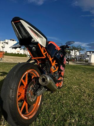 KTM RC125 swap RC 390