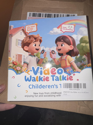 Walkie Talkie Infantil con Cámara Nuevo
