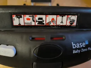 Base Isofix y Silla Coche Baby Zero Plus