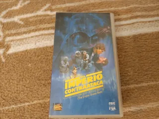 Película VHS El Imperio Contraataca