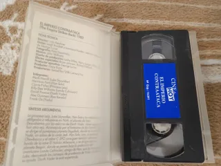 Película VHS El Imperio Contraataca