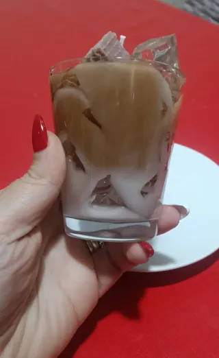 Candela iced latte cioccolato