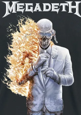 Camiseta Megadeth Diseño Nuevo Disco