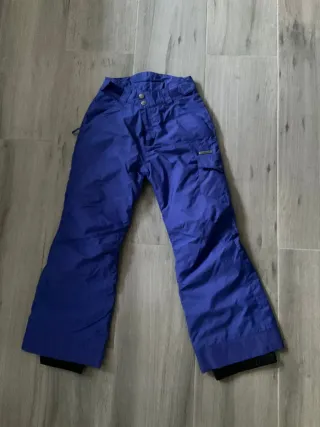 Pantalón de esquí infantil azul