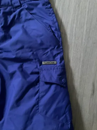 Pantalón de esquí infantil azul