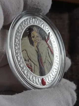 Onza de Plata Cruella de Vil