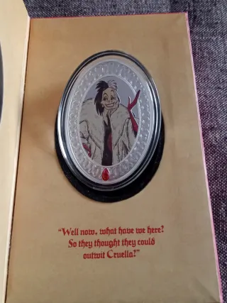 Onza de Plata Cruella de Vil