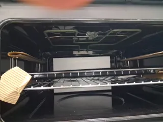 Horno empotrado negro