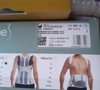 Faja Dorsolumbar Mujer Talla S