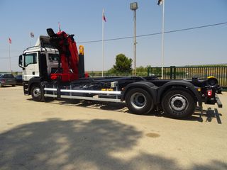 MAN TGX 26 480-CAMIONES GANCHO+GRUA