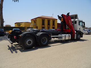 MAN TGX 26 480-CAMIONES GANCHO+GRUA