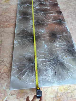 Cuadro Decorativo Plata y Marrón