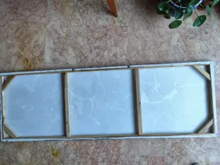 Cuadro Decorativo Plata y Marrón