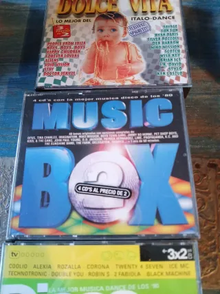 Lote 10 CDs Compilatorios Dance '80s '90s