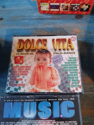 Lote 10 CDs Compilatorios Dance '80s '90s