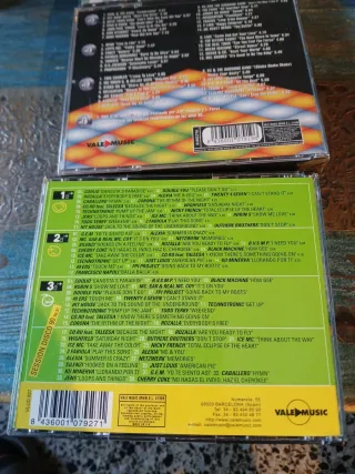 Lote 10 CDs Compilatorios Dance '80s '90s