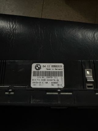 Botonera Climatizador BMW E46