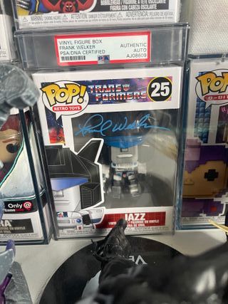 Funko Pop! Transformers Jazz Autografiado