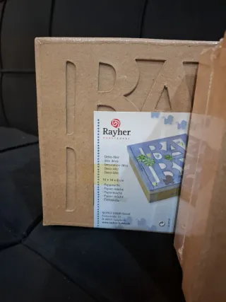 Cajitas Rayher de papel