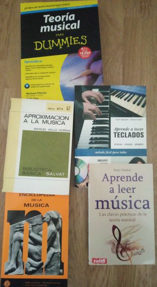 Libros aprendizaje musica
