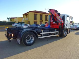 MAN TGM 18 280-CAMIONES GANCHO+GRUA
