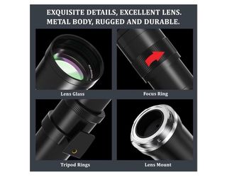 Lente Cámara Teleobjetivo 420-800mm