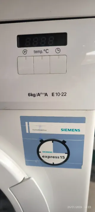 Lavadora Siemens 6 kg E10-22
