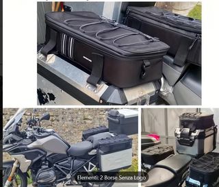 3 Borse Posteriori BMW R 1200/1250/1300GS